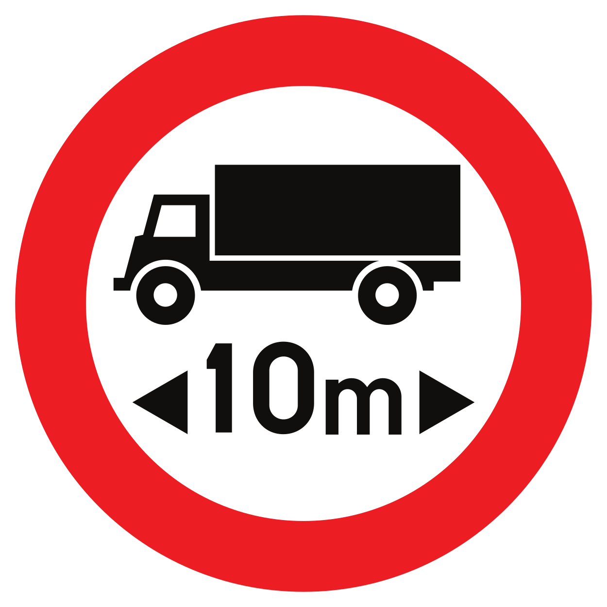 Longueur maximale autorisée