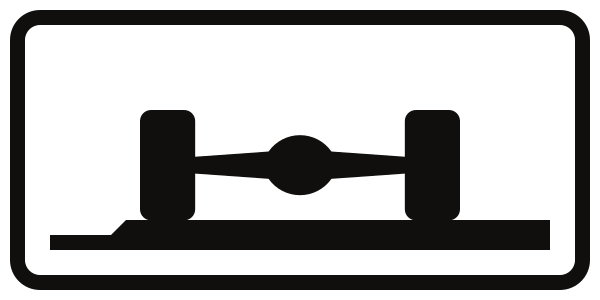sur l'accotement ou le trottoir